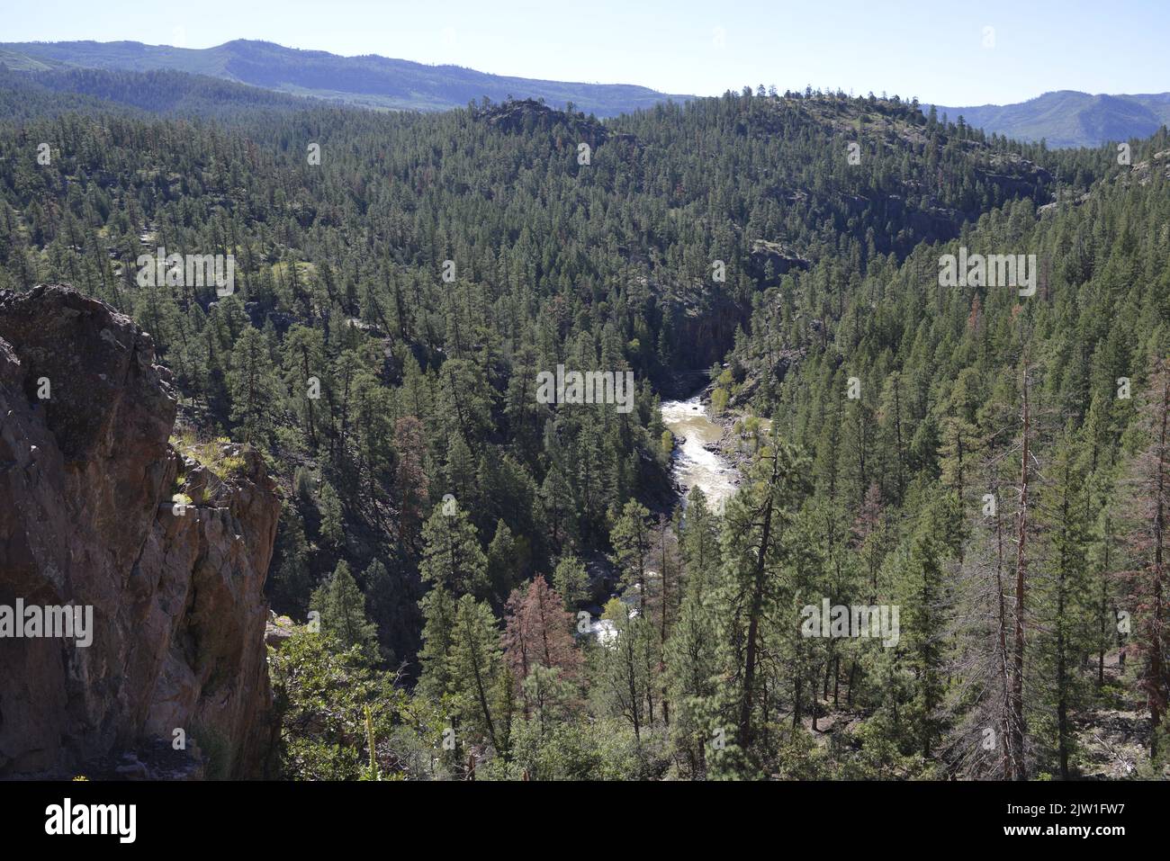 Steam Engine train ride from Durango to Silverton in late Summer Stock ...