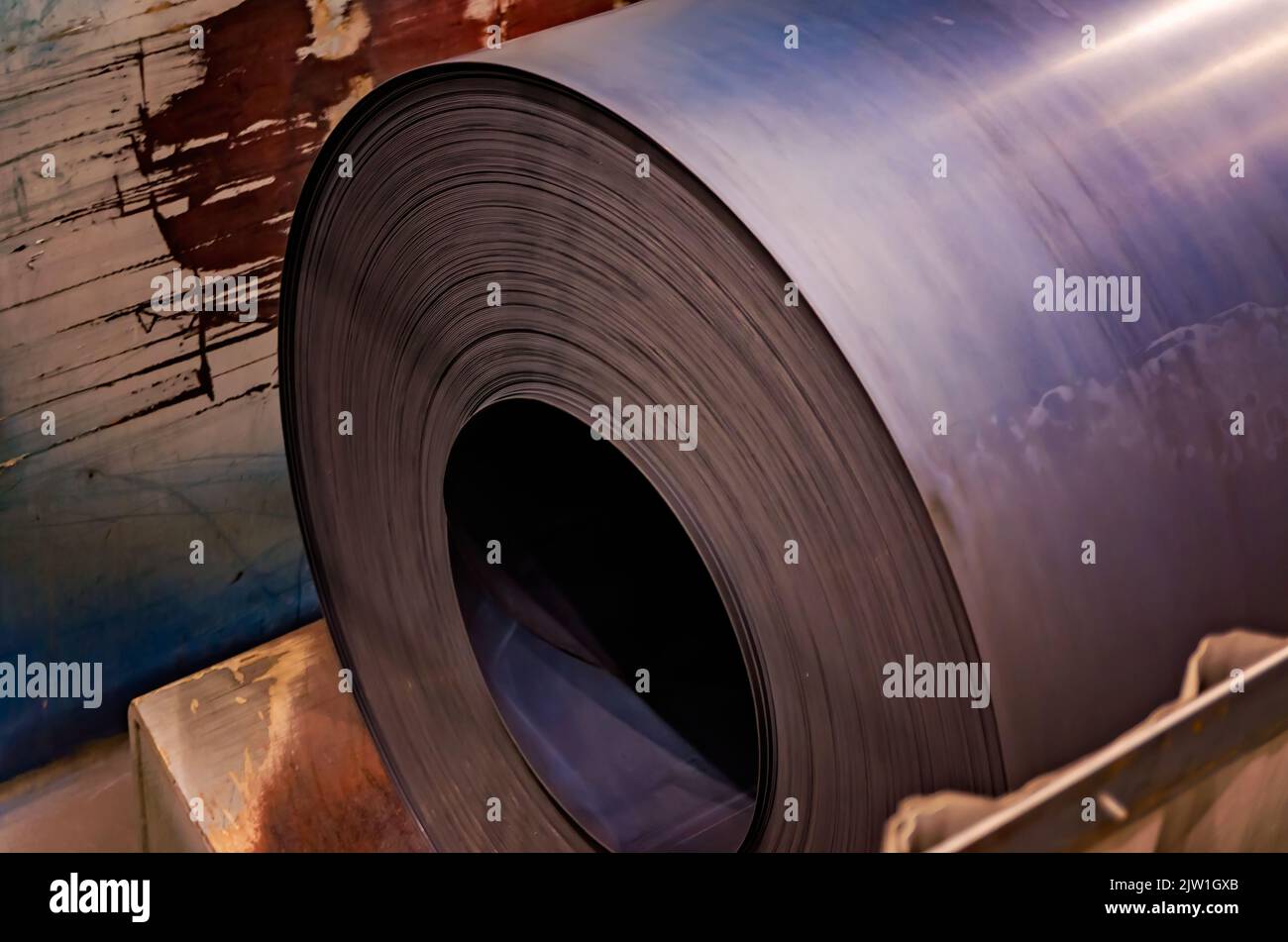 Steel coil hi-res stock photography and images - Alamy