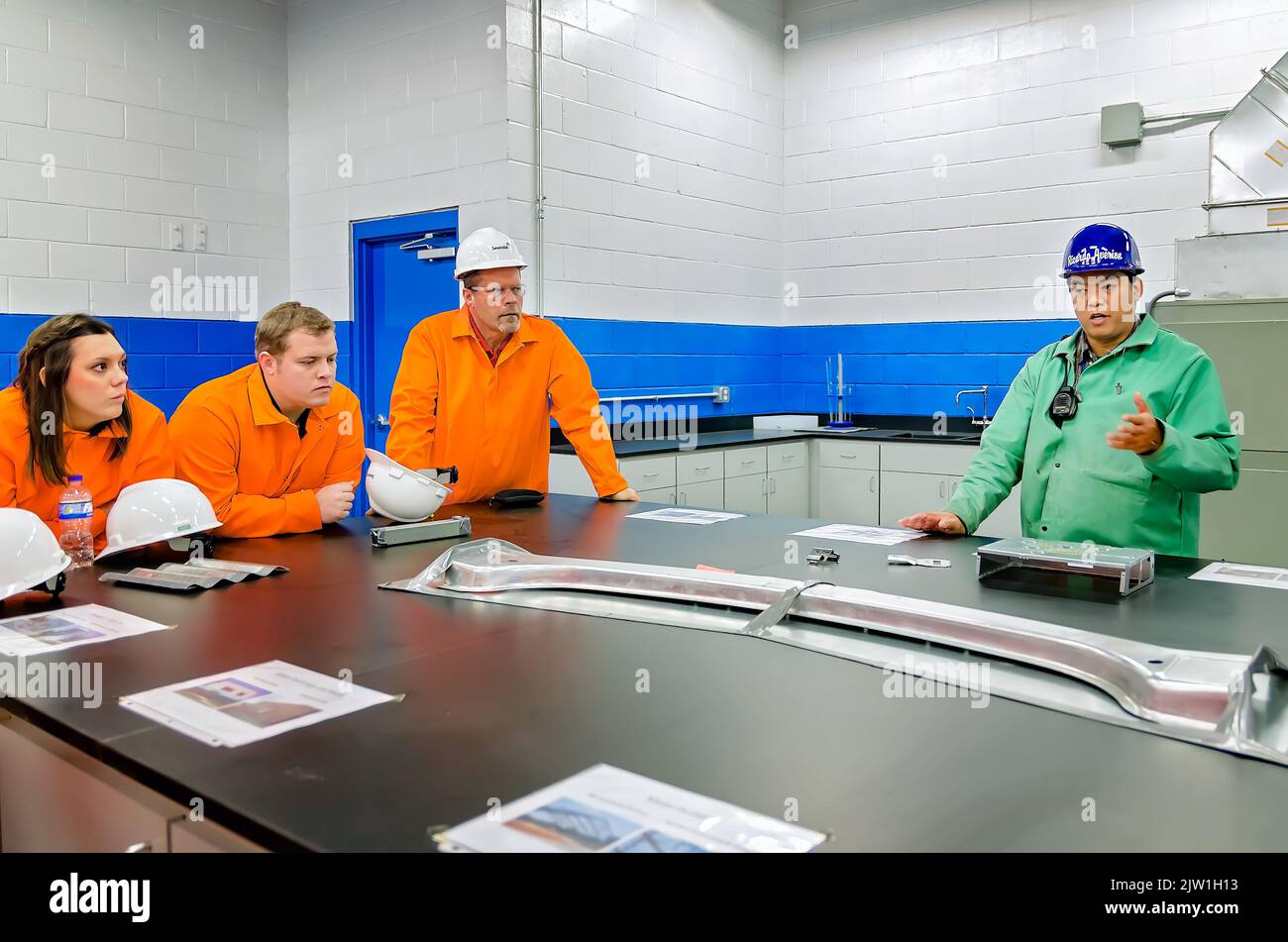 A Severstal employee discusses the plant's expansion into supplying