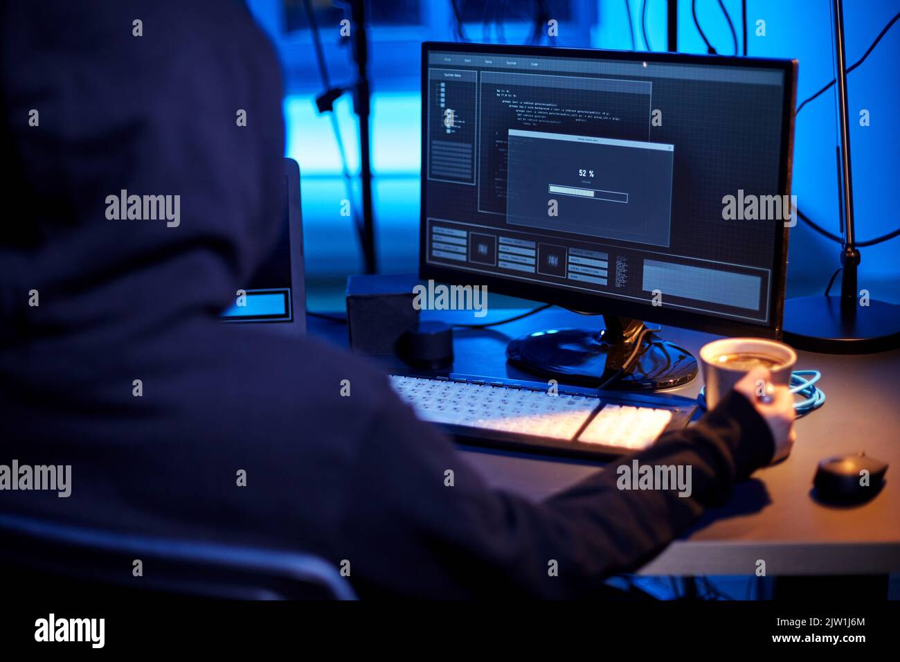Loading cyber attack hi-res stock photography and images - Alamy