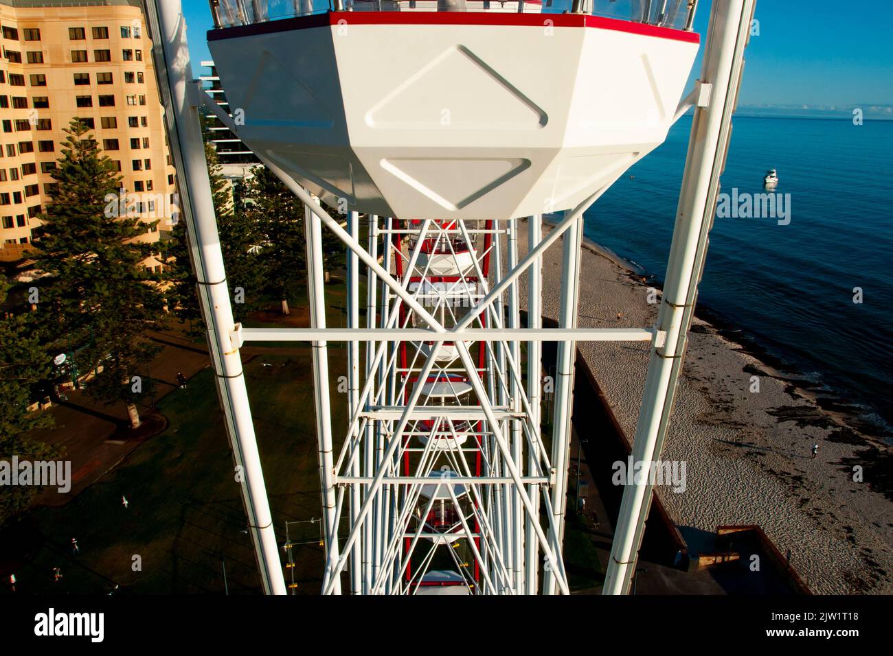 Ferris Wheel Glenelg South Australia Stock Photo Alamy