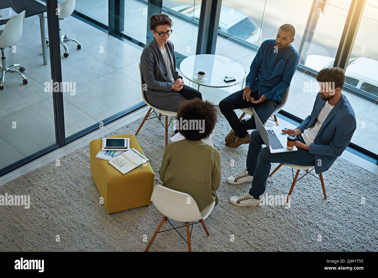 Its important to make choices together as a team. a group of creatives