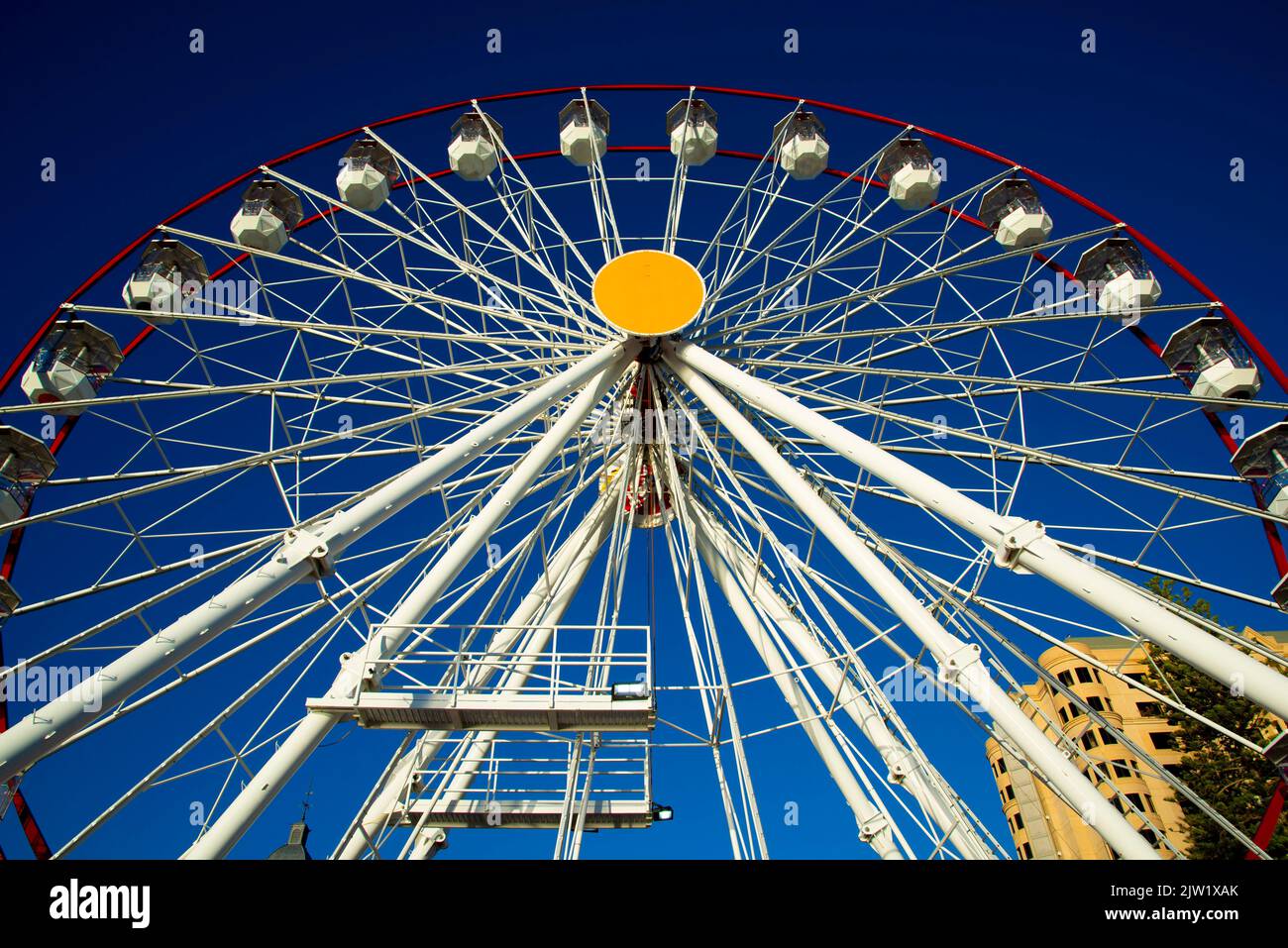 Ferris Wheel Glenelg South Australia Stock Photo Alamy