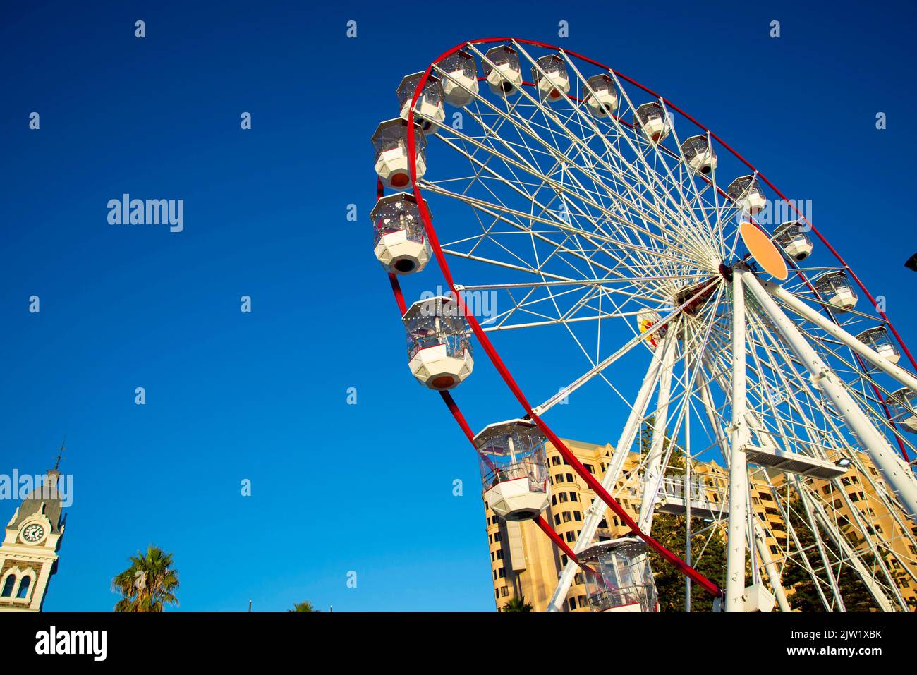 Ferris Wheel Glenelg South Australia Stock Photo Alamy