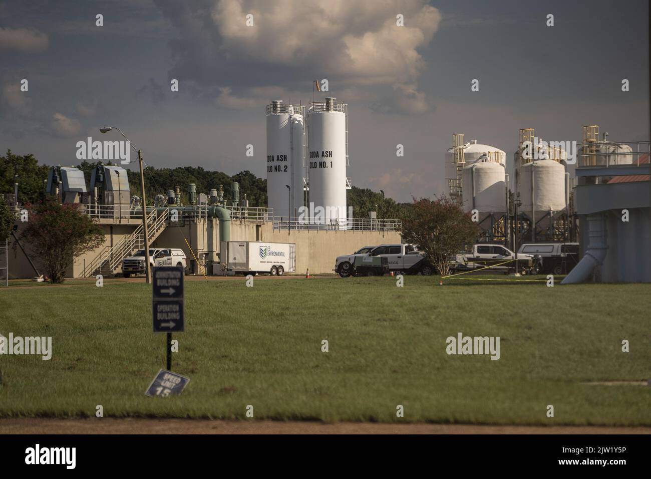 Jackson, USA. 02nd Sep, 2022. The O.B. Curtis Water Treatment Plant is seen in Jackson, MS on