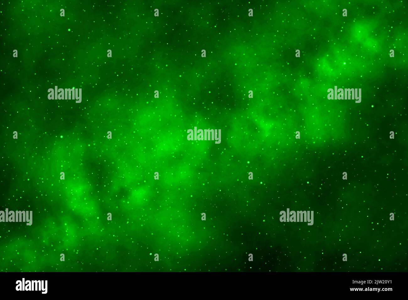 Green galaxy space background. Starry night sky background. Night sky ...