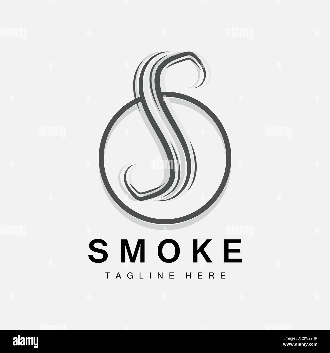 Steam Steam Logo Vector Hot Evaporating Aroma. Smell Line Illustration