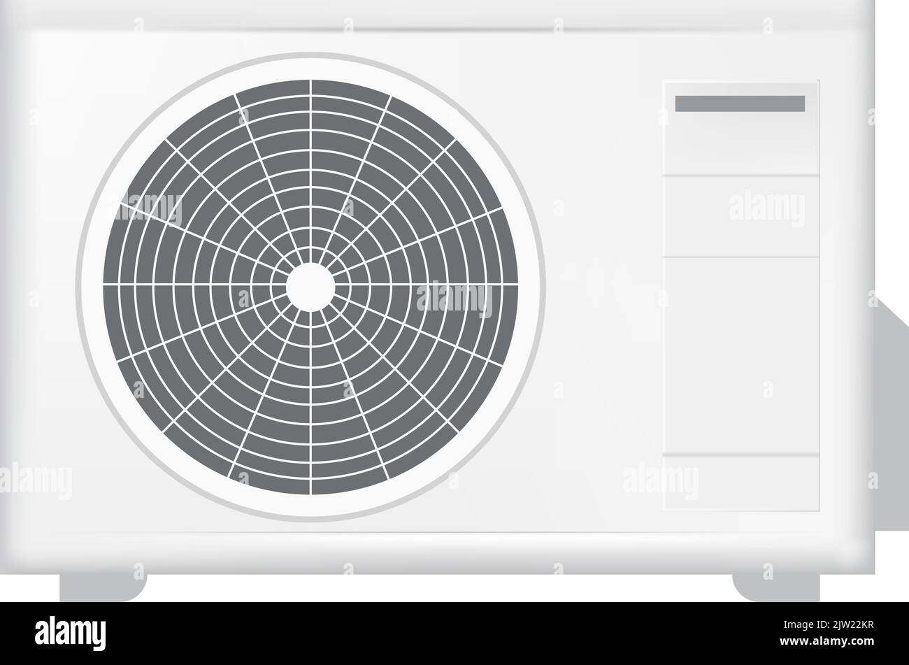 Air conditioning system, AC climate control vector Stock Vector Image