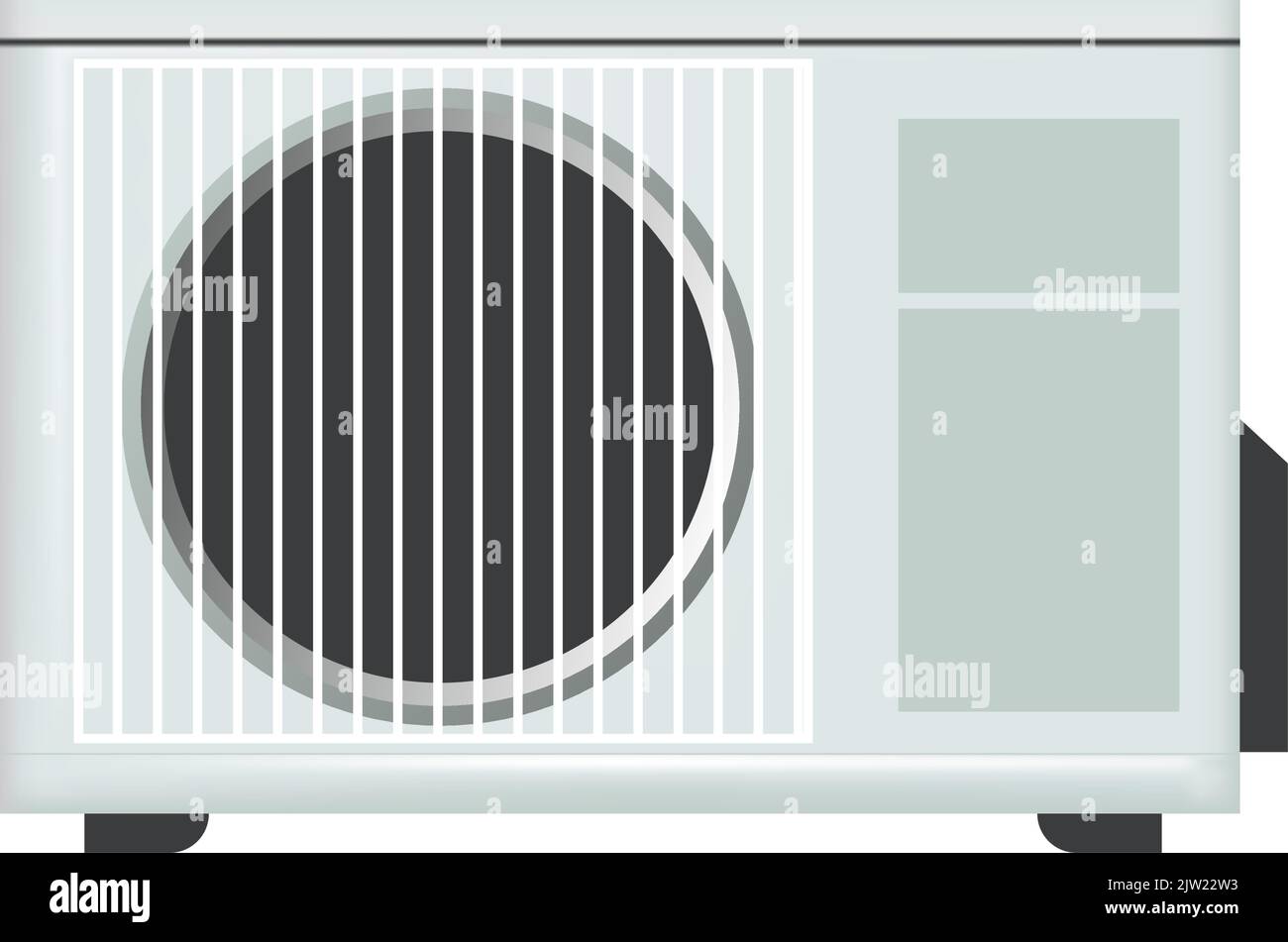 Climate control, heater or air conditioner system Stock Vector Image