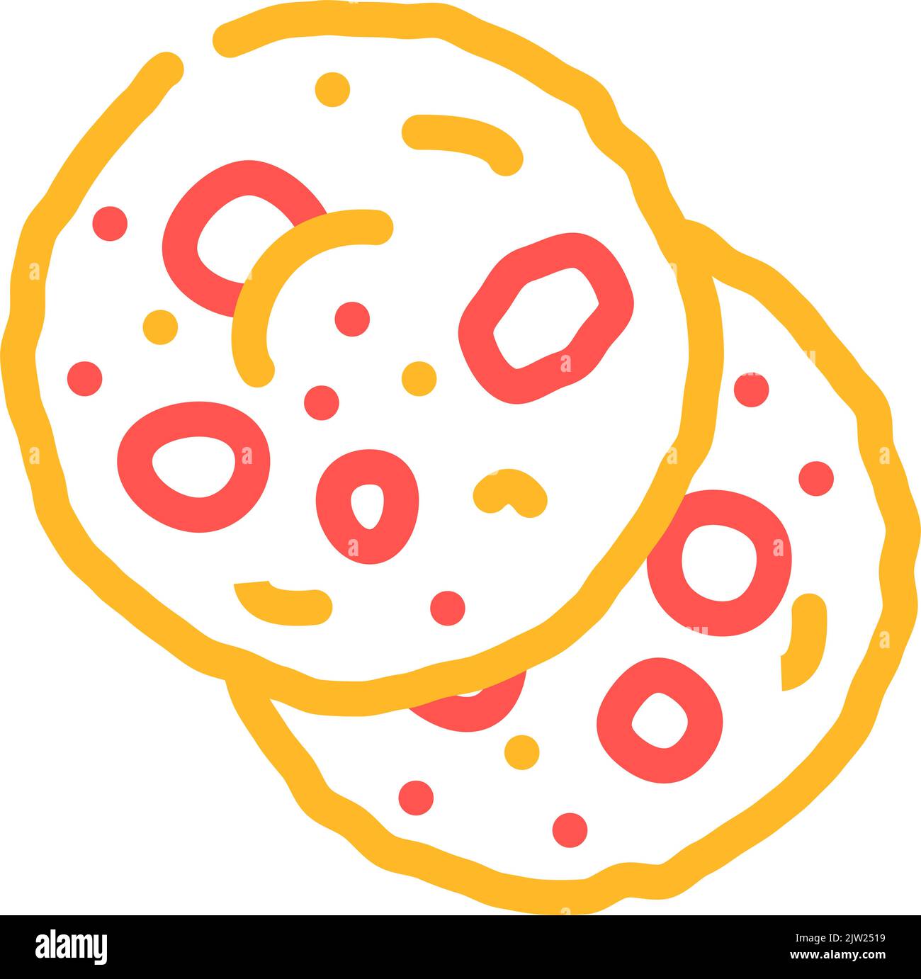 carrot cookies color icon vector illustration Stock Vector Image & Art ...