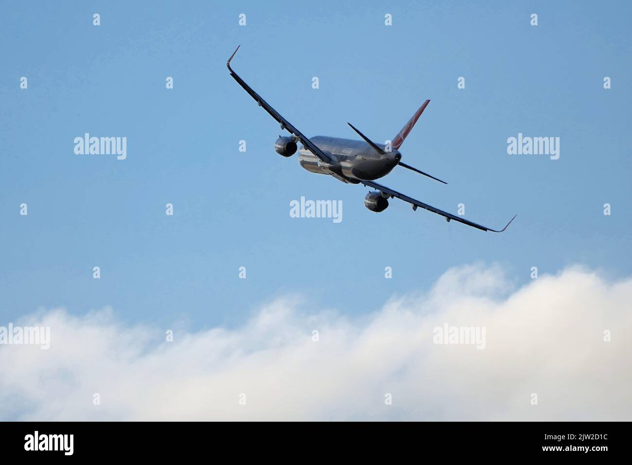 Berlin, Germany. 02nd Sep, 2022. 02 September 2022, Brandenburg, Schhönefeld: An aircraft A 321-231 (WL) of Turkish Airlines takes off from Berlin Brandenburg Airport 'Willy Brandt' and flies the Hoffmann curve. Photo: Soeren Stache/dpa Credit: dpa picture alliance/Alamy Live News Stock Photo