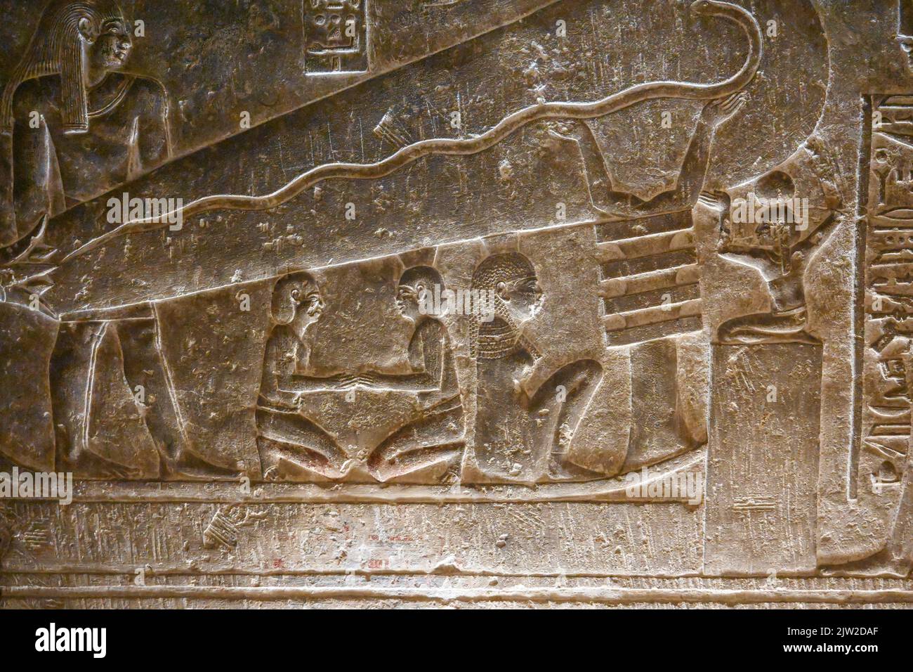 Relief of a supposed light bulb, Temple of Hathor, Dendera, Qina, Egypt  Stock Photo - Alamy