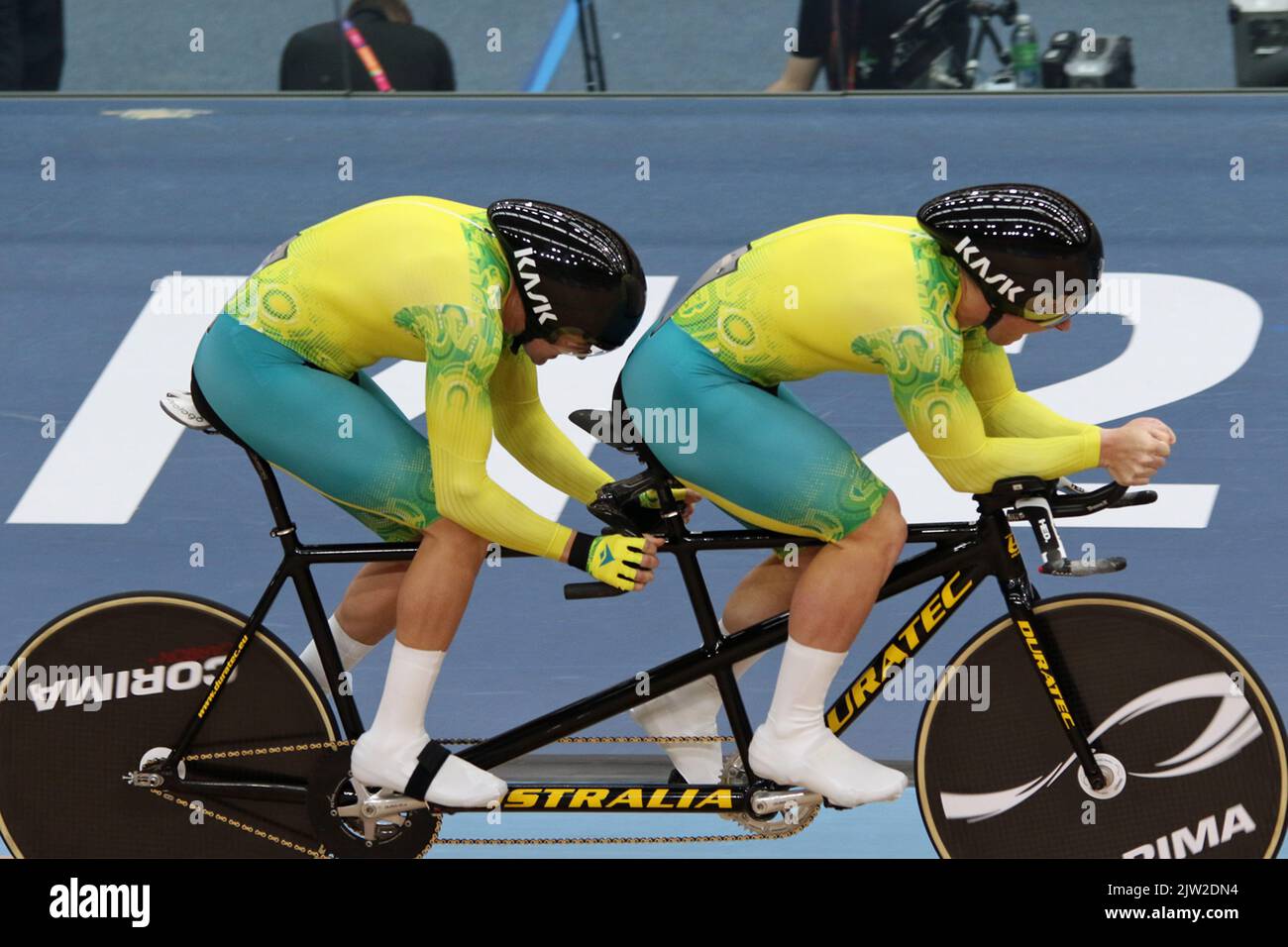 Beau WOOTTON of Australia along with his pilot Luke Zaccaria in the Men
