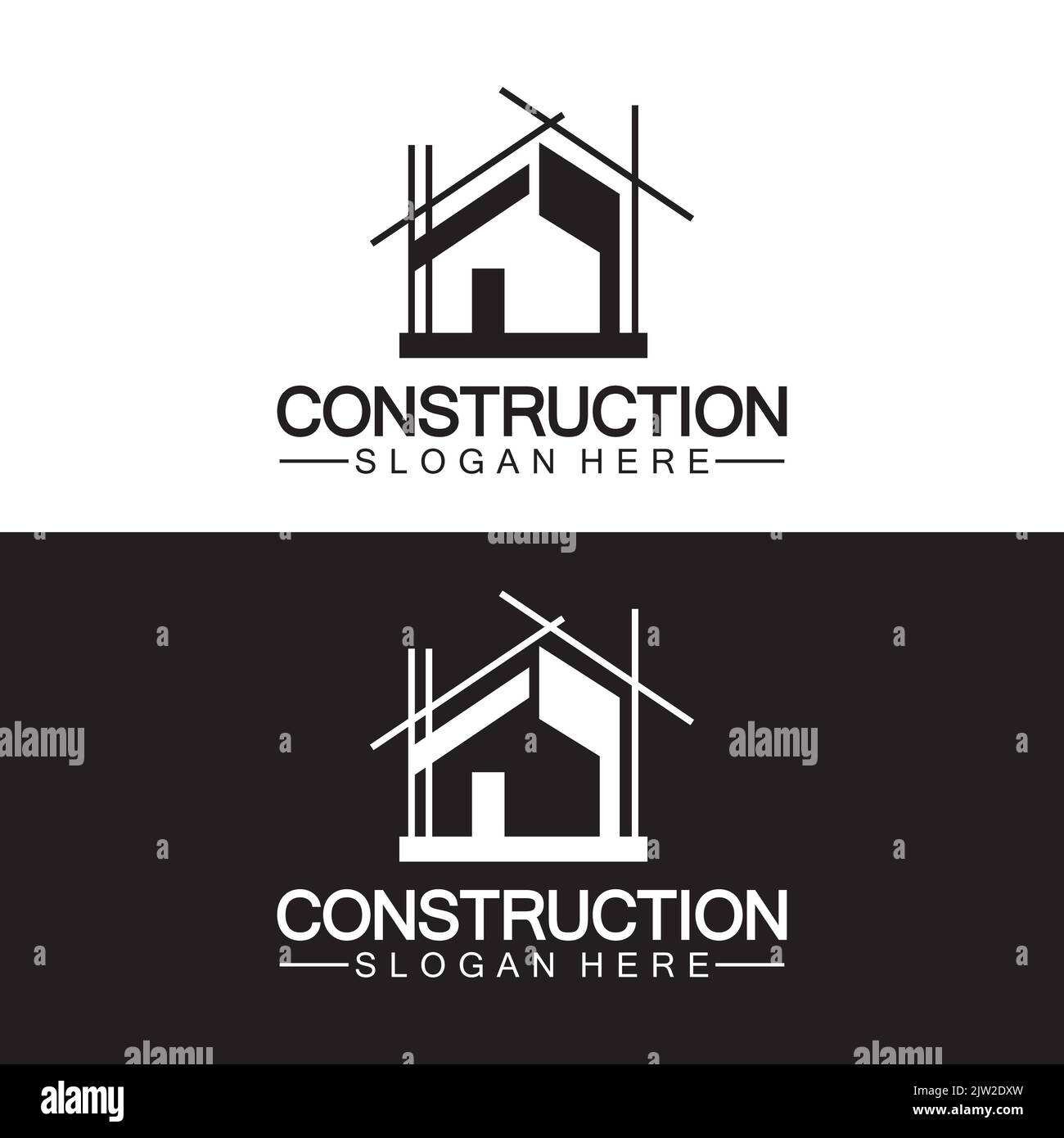 Construction, home repair, and Building Concept Logo Design, Home ...