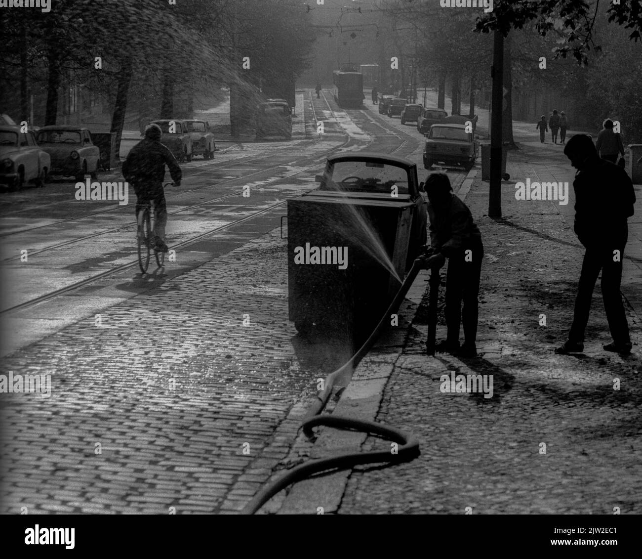 Central splash Black and White Stock Photos & Images Alamy