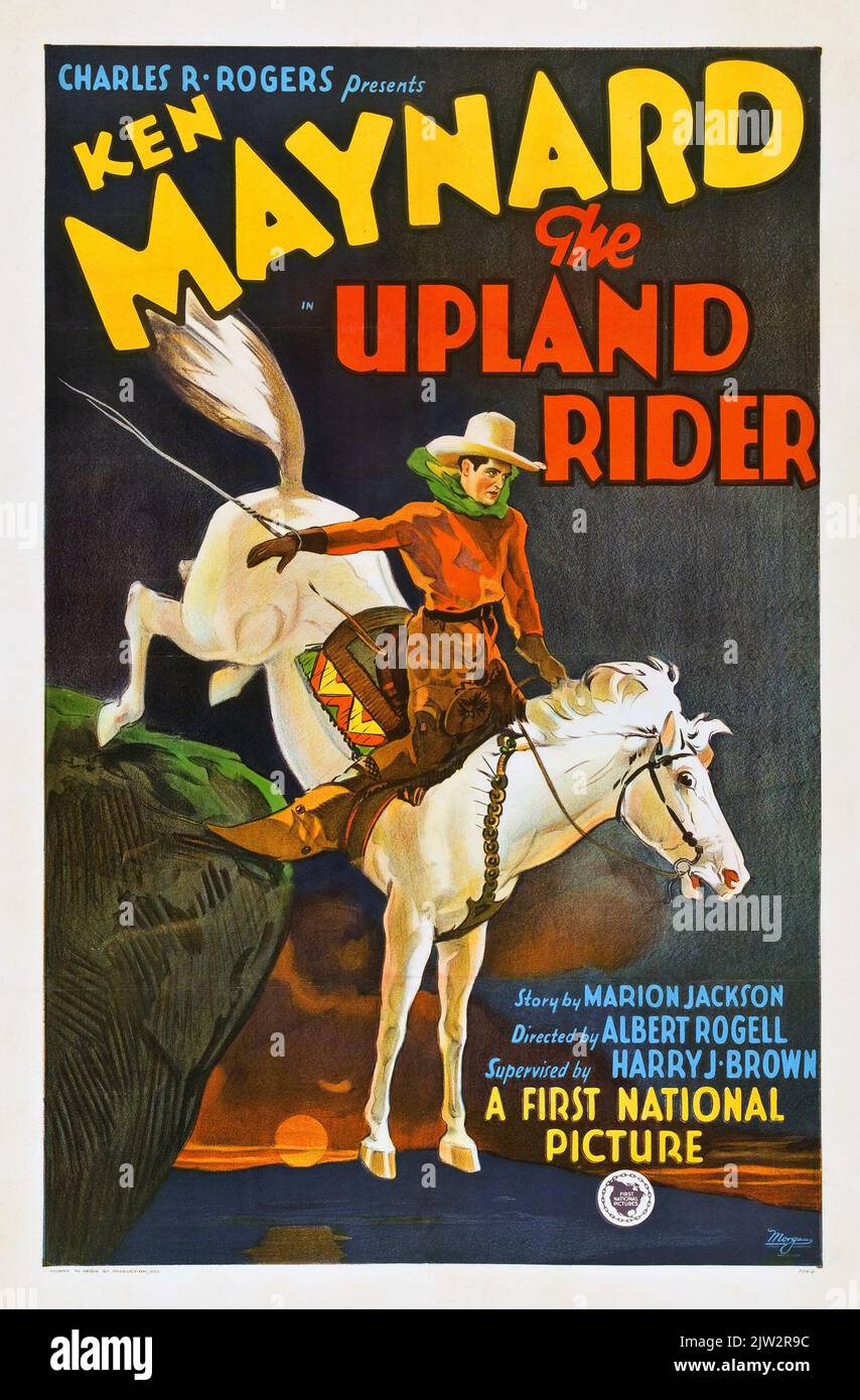 Ken Maynard The Upland Rider (First National, 1928) Western movie