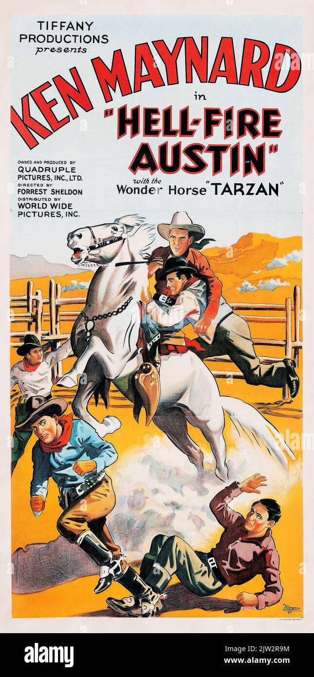 Cowboy 1932 poster hi-res stock photography and images - Alamy