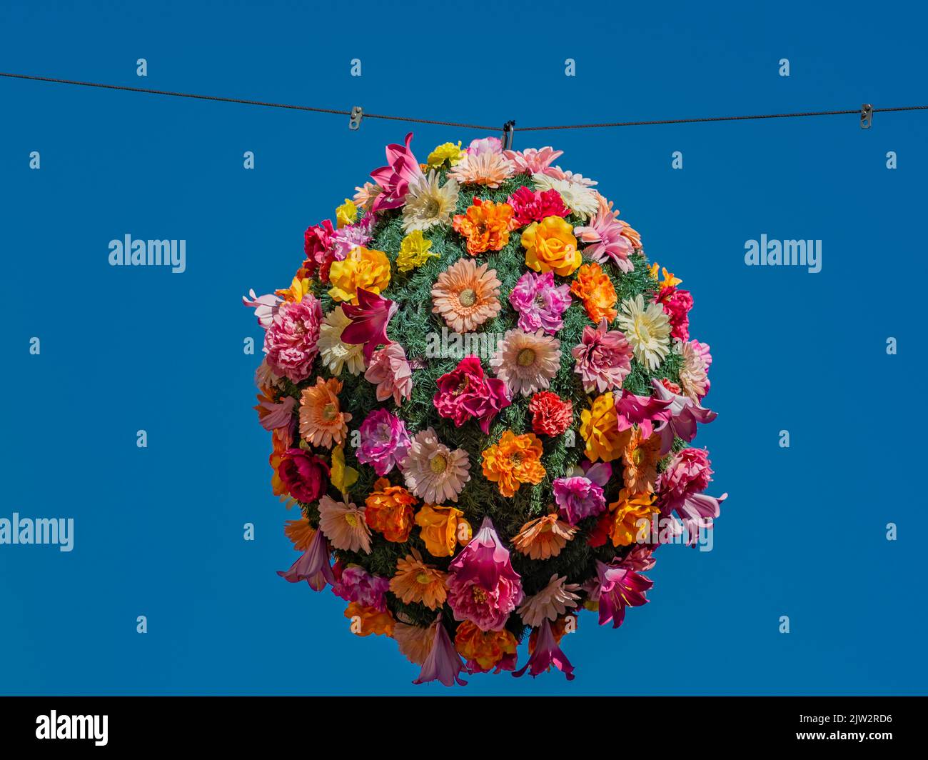 BADEN-WUERTTEMBERG : CONSTANCE - The flower ball Stock Photo