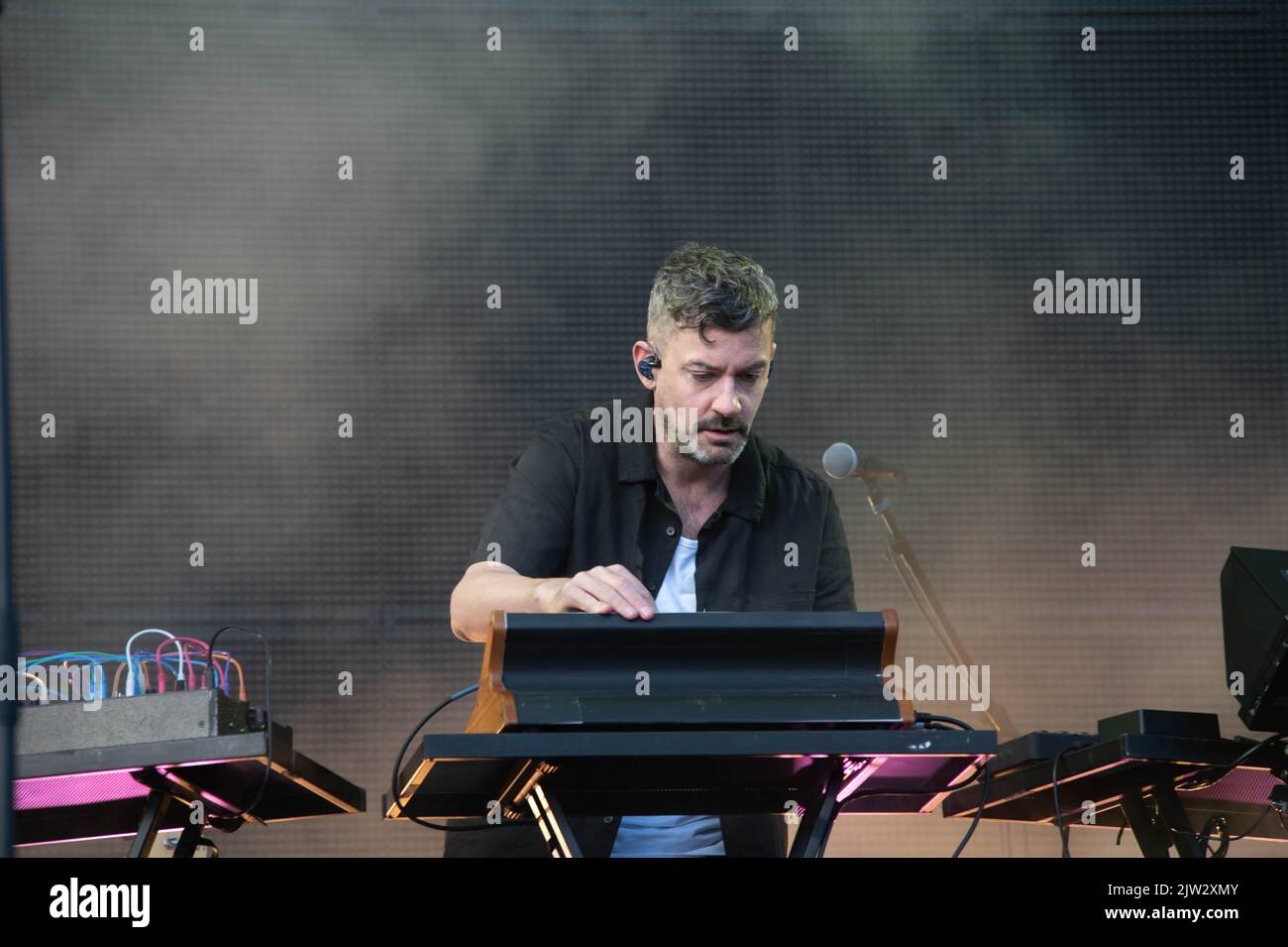 Bonobo performing at the Connect Festival 2022 at Royal Highland Centre