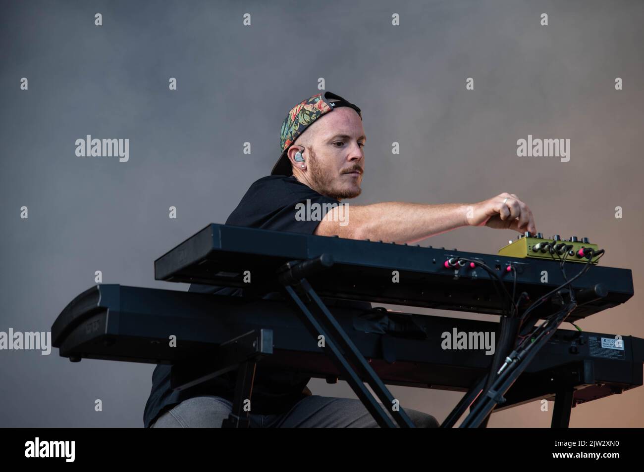 Bonobo performing at the Connect Festival 2022 at Royal Highland Centre
