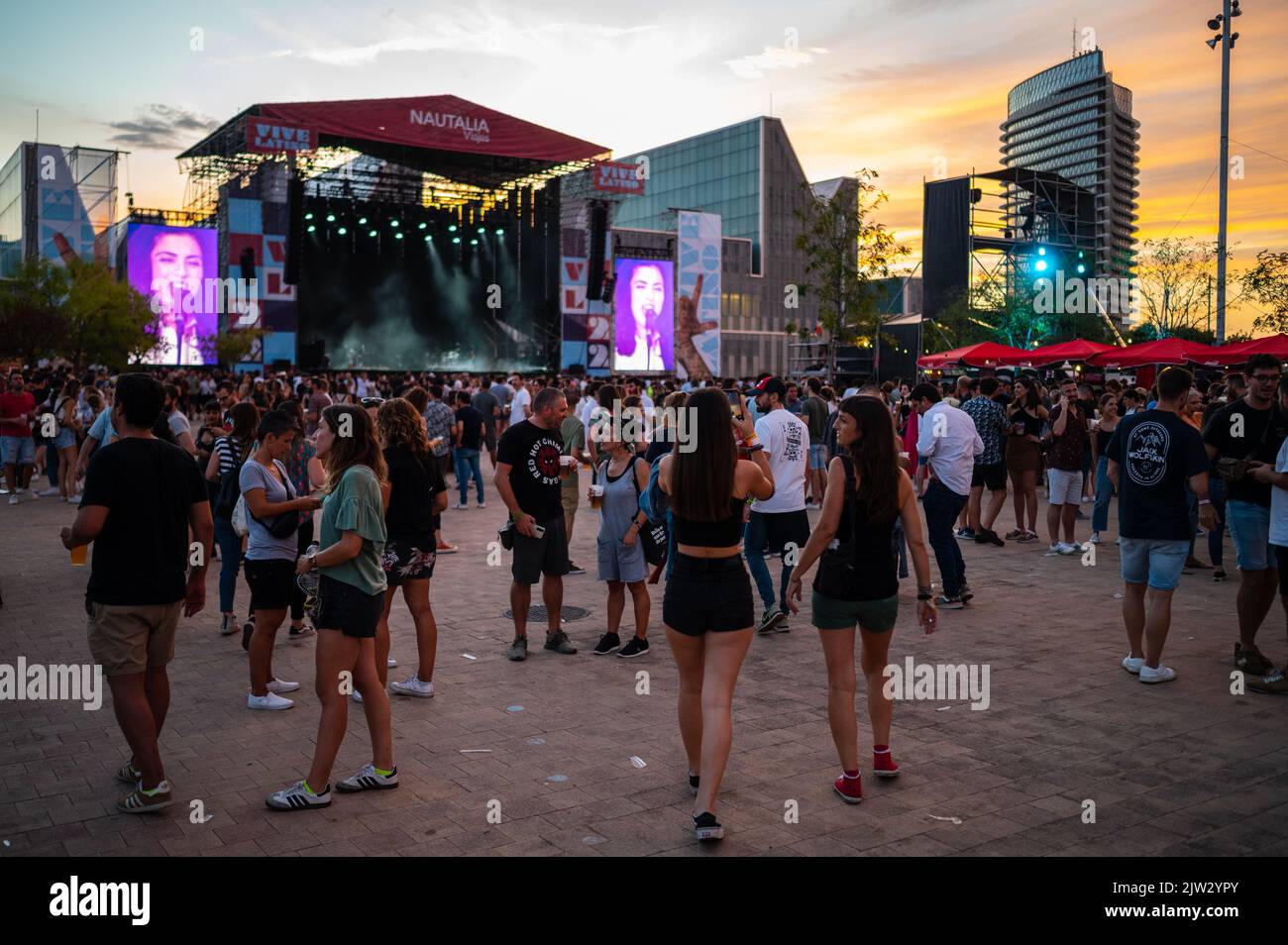 Vive Latino 2022 Music Festival in Zaragoza, Spain Stock Photo Alamy
