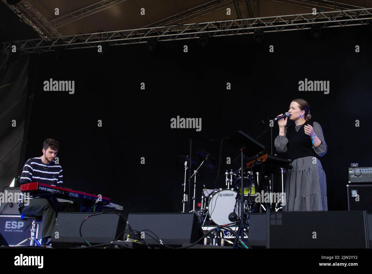 KATHLEEN FRANCES performing at the Connect Festival atthe Royal Highland Centre on the 28th August 2022 Stock Photo