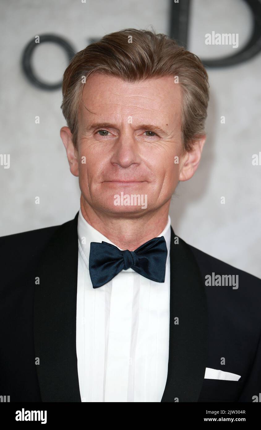 Charles Edwards  attends The Lord of the Rings: The Rings of Power World Premiere in Leicester Square in London, England. Stock Photo
