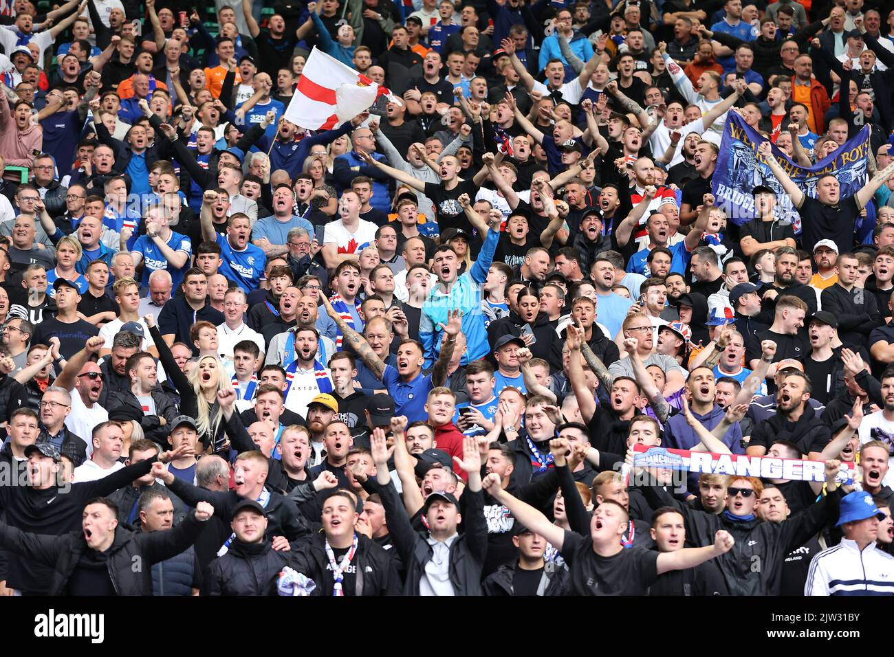 Rangers fc fans hi-res stock photography and images - Page 3 - Alamy