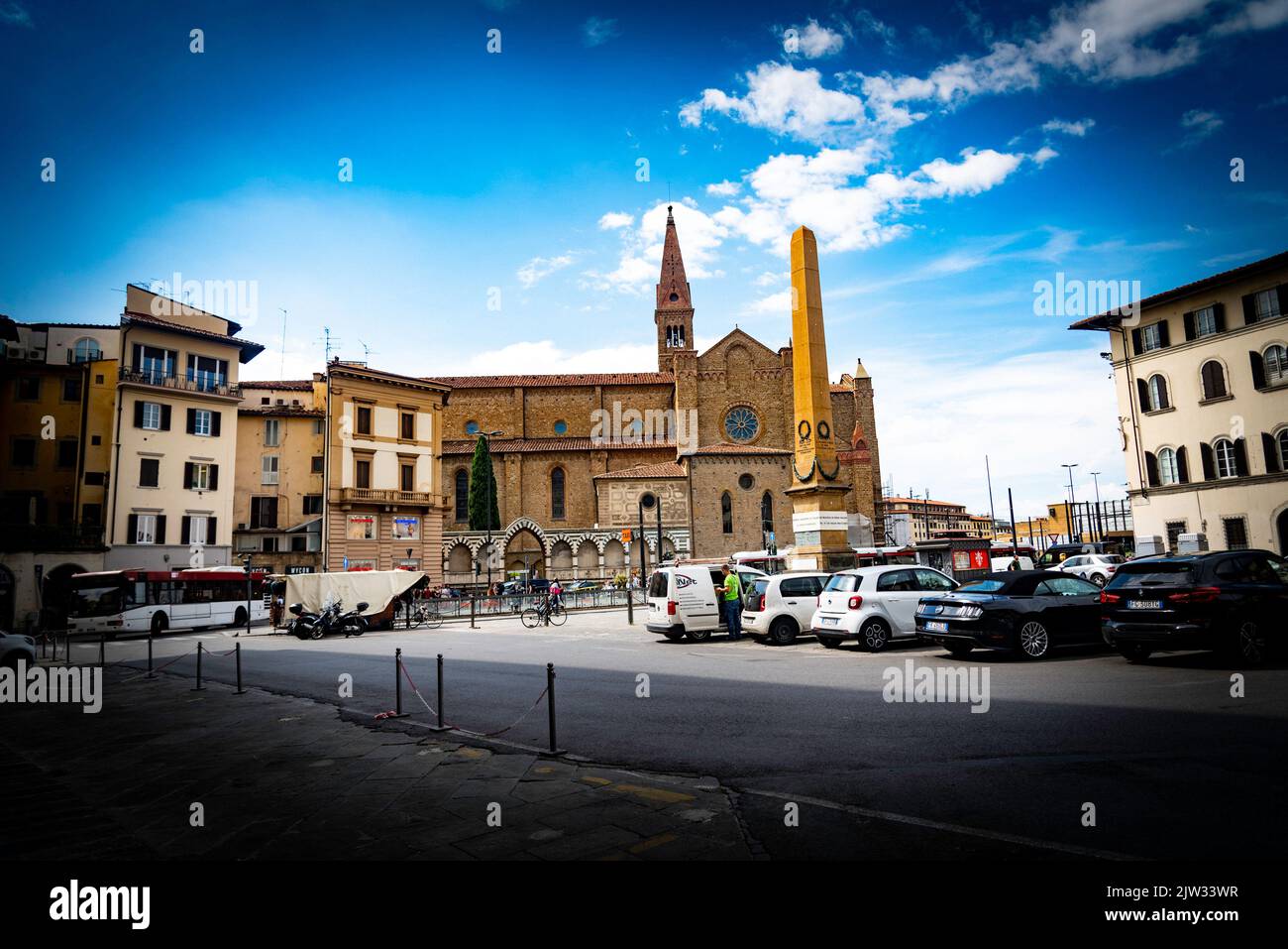 Florencia Italia 01/09/2022 / Reportaje de Florencia sus puentes catedrales panorámicas de la ciudad Stock Photo