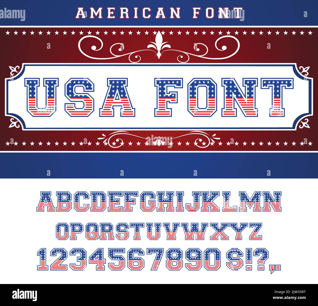 vector-usa-independence-day-alphabet-hi-res-stock-photography-and-images-alamy