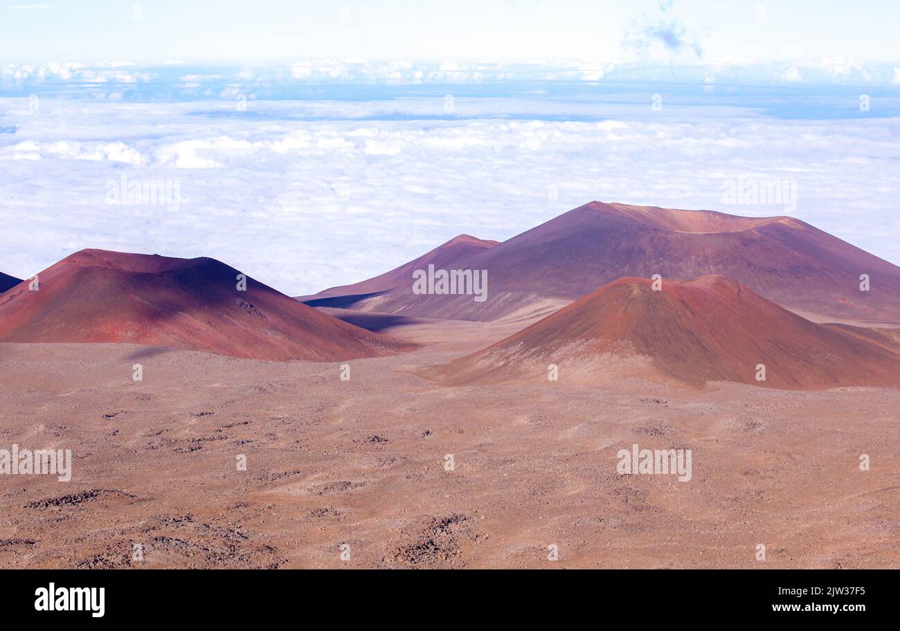 At over 4200 meters, Mauna Kea is the highest peak in the Hawaiian