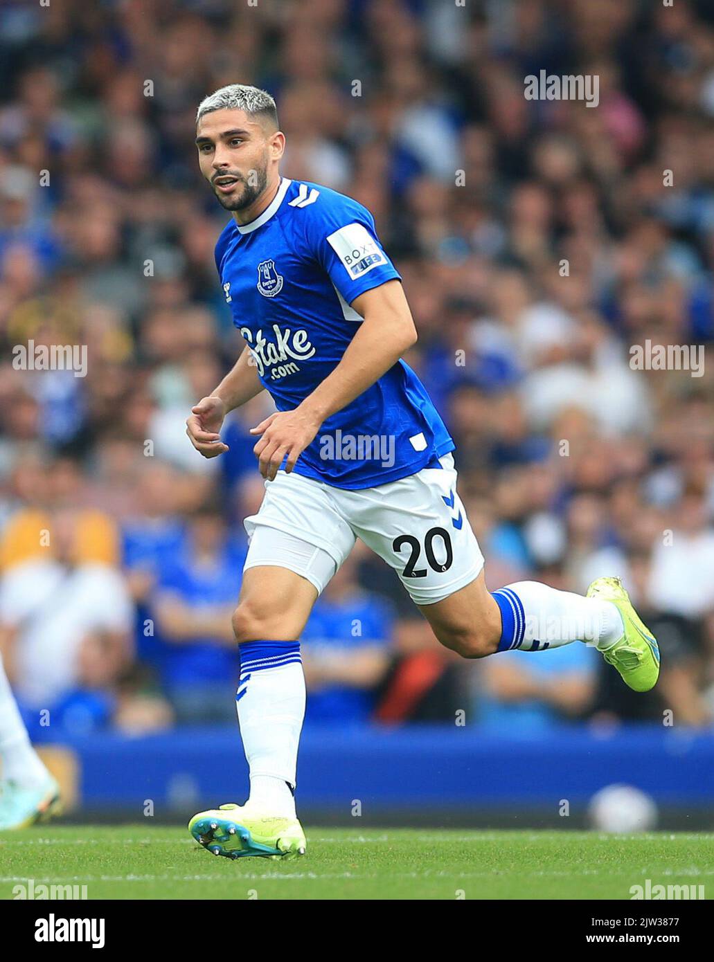 Goodison Park, Liverpool, UK. 3rd Sep, 2022. Premier League football