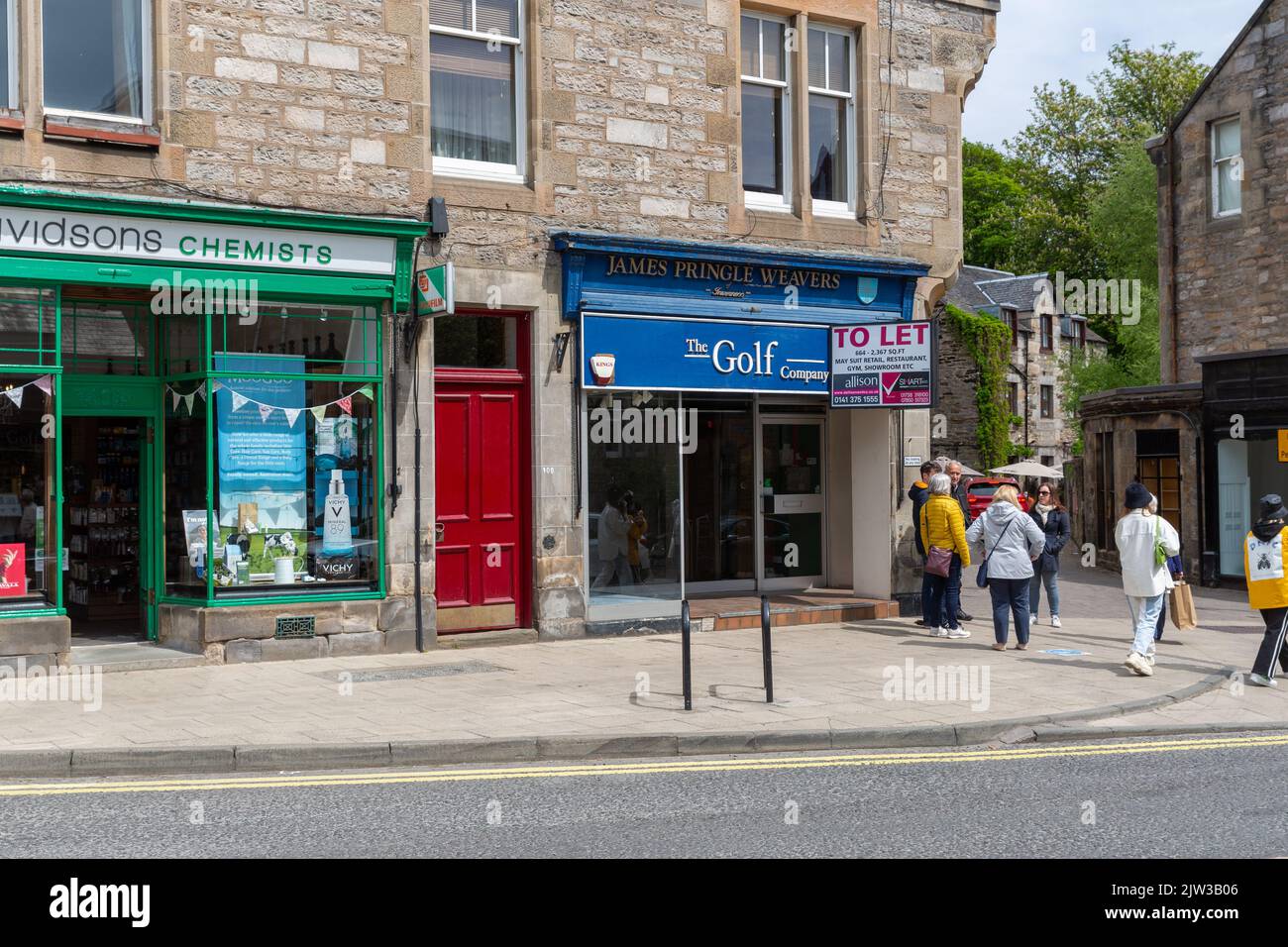 High street scotland to let hi-res stock photography and images - Alamy