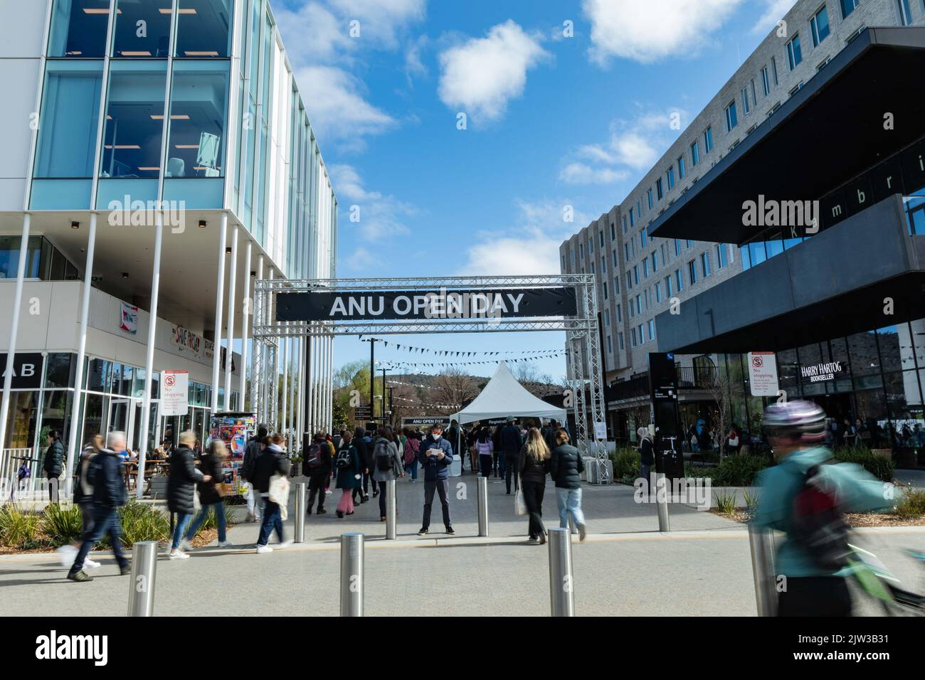 Canberra. 3rd Sep, 2022. Photo taken on Sept. 3, 2022 shows the Australian National University