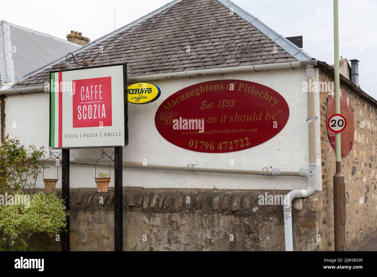 Pitlochry, Scotland Stock Photo