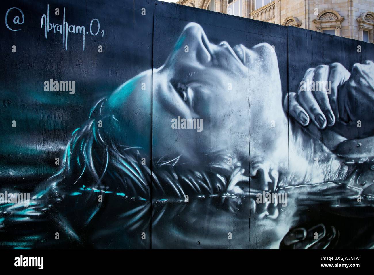 Graffiti art and artists at the Southend City Jam Street Art Festival