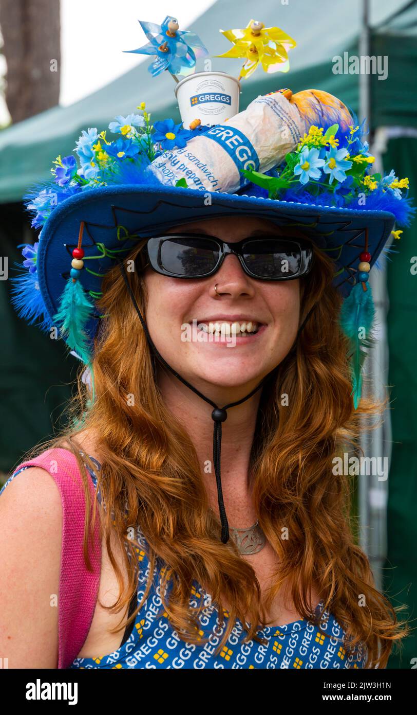 Greggs hat hi-res stock photography and images - Alamy