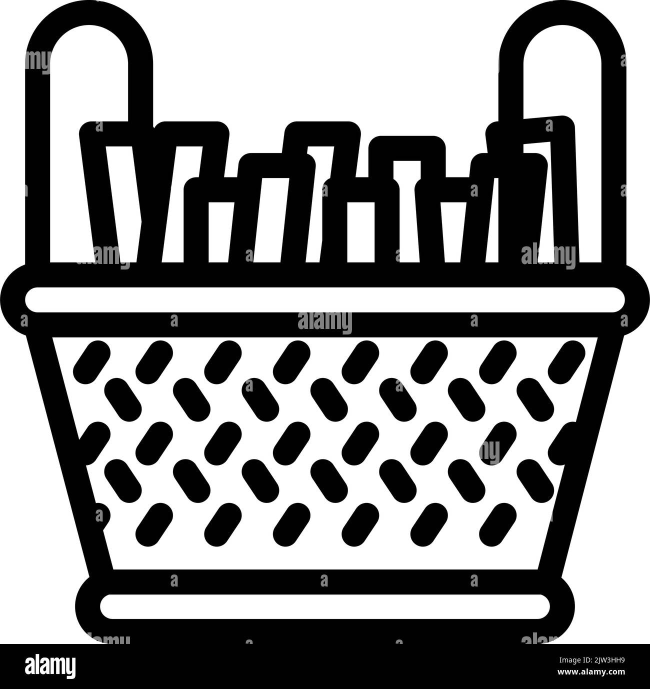 Bag of potatoes Black and White Stock Photos & Images - Alamy