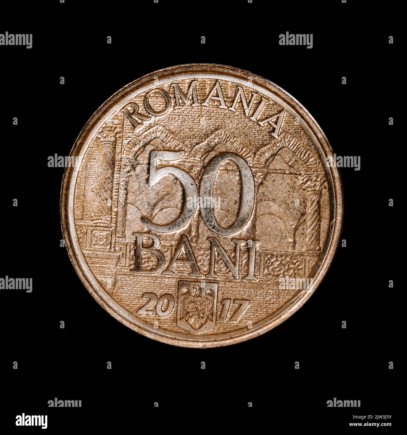 Romanian Coin 50 Bani | Queen Maria | King Ferdinand I | Romania | 2019