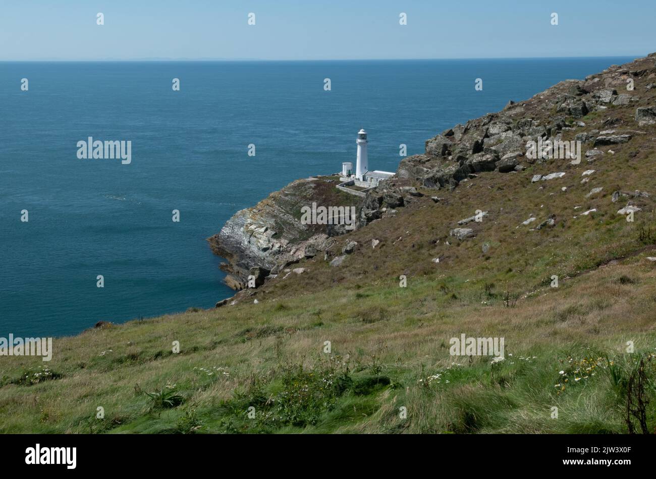 South Stack Lighthouse, Holyhead, Anglesey, Wales, UK Stock Photo - Alamy