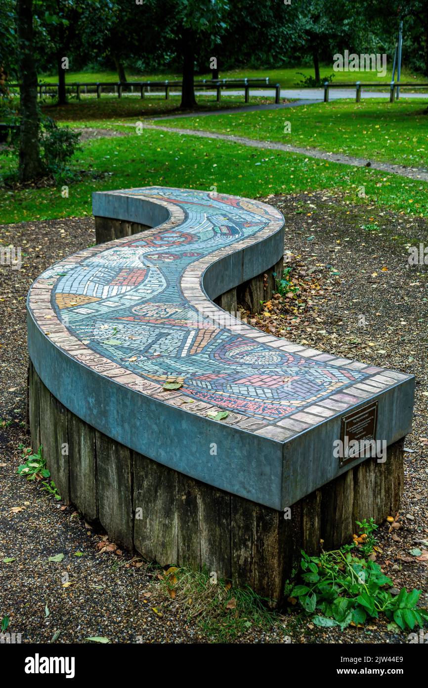 The Anderton Story in Northwich, Cheshire Stock Photo Alamy