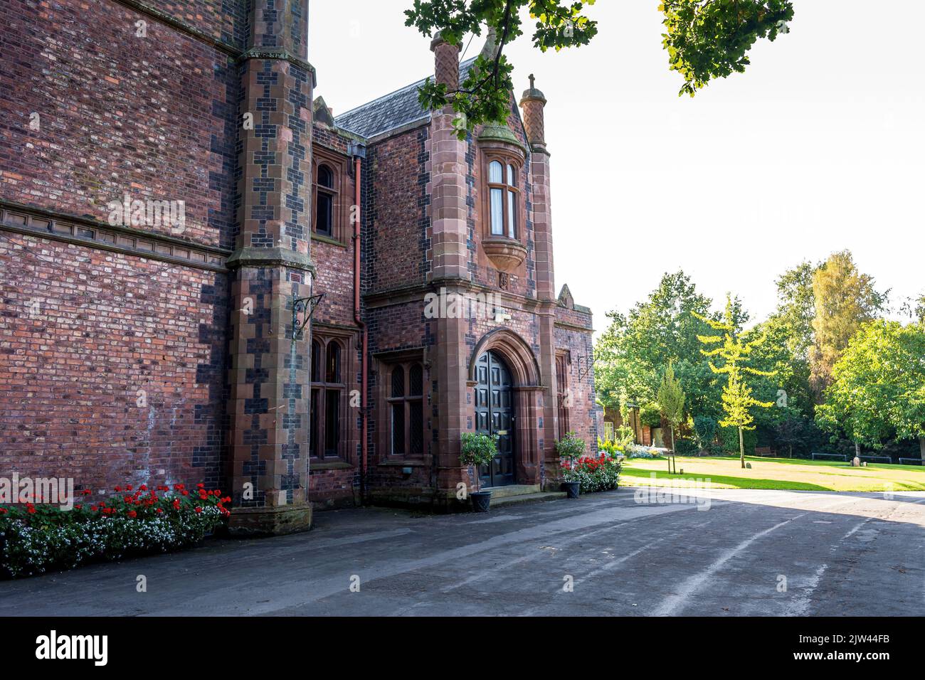 The Walton Hall and Gardens in Walton, Warrington, Cheshire, England