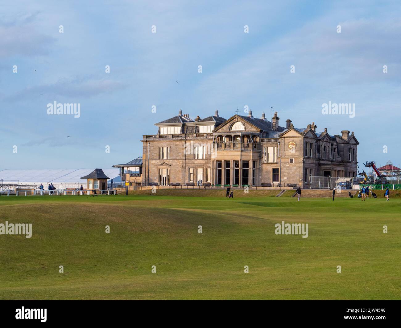 The Old Course the most famous Golf Course of the World in St Andrews