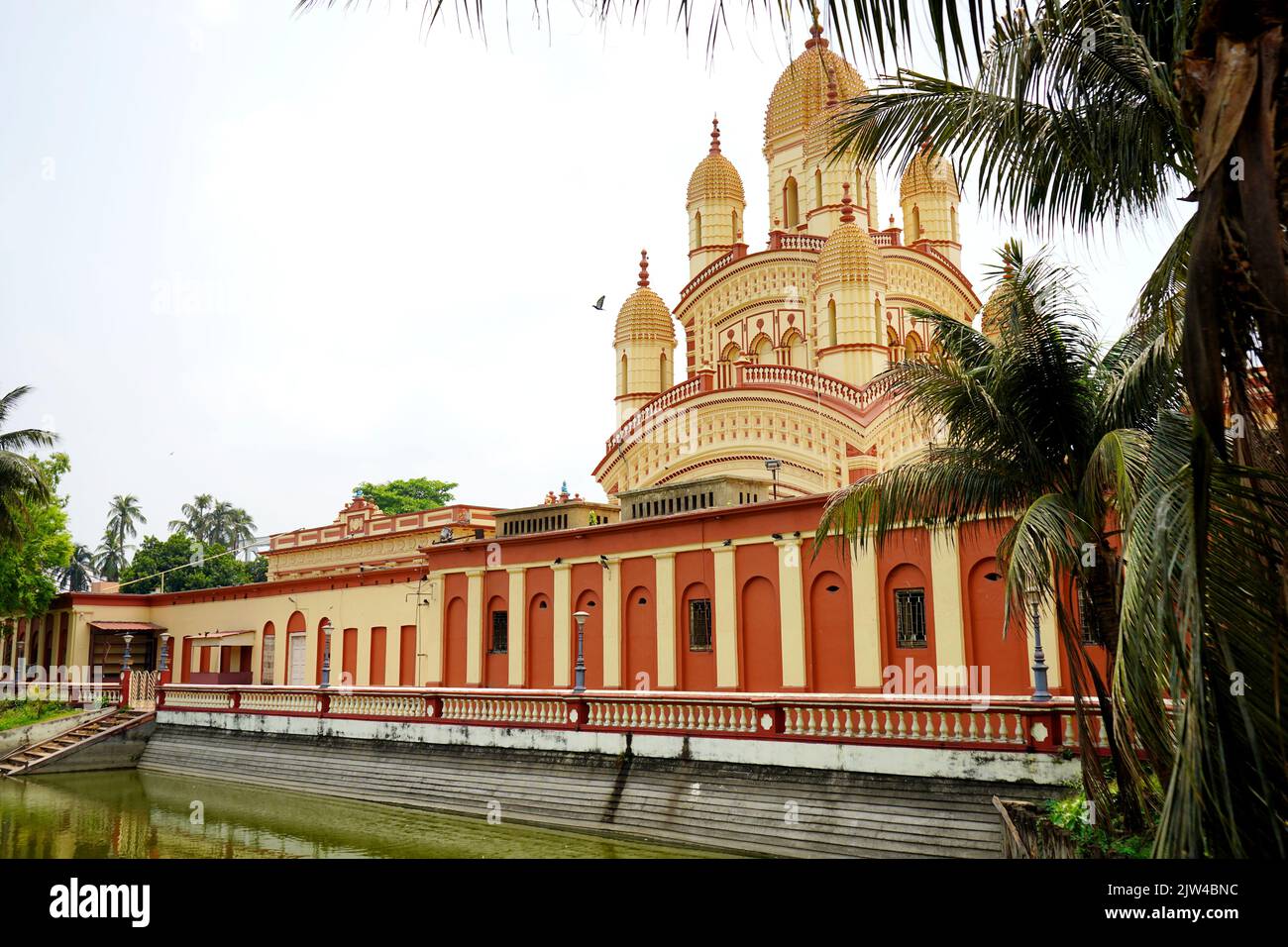 Dakshineswar Temple in some different angle Stock Photo