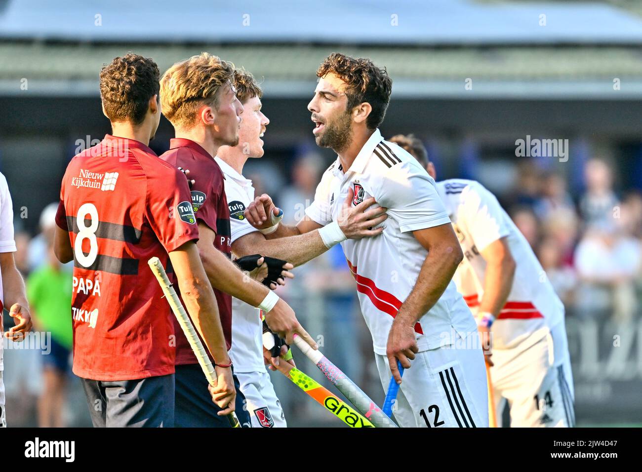 Nick Tulp DEN HAAG, 03-09-2022, HC Klein Zwitserland, Tulp Hockey Hoofdklasse ...