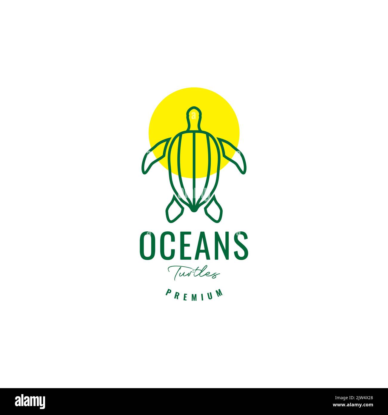leatherback-turtle-abstract-logo-design-stock-vector-image-art-alamy