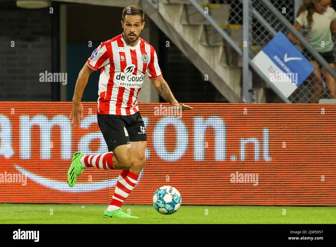 ROTTERDAM, NETHERLANDS - SEPTEMBER 3: Mica Pinto of Sparta Rotterdam ...