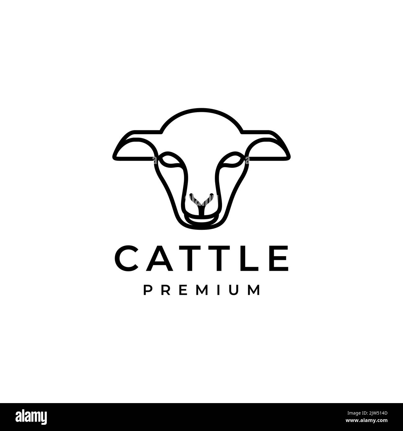 head she goat logo design vector minimal Stock Vector Image & Art Alamy