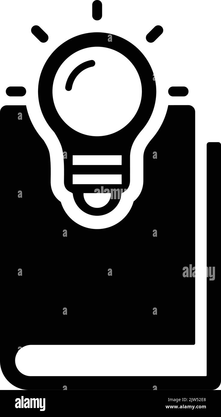 Knowledge icon Vector EPS file. Perfect use for print media, web