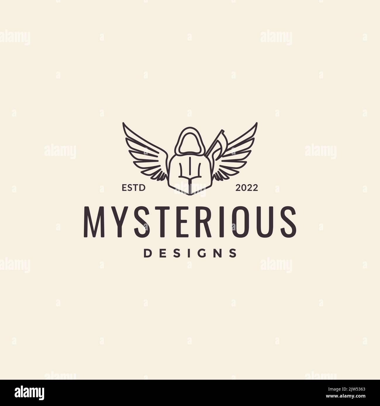 man hoodie with wings logo design Stock Vector Image & Art Alamy